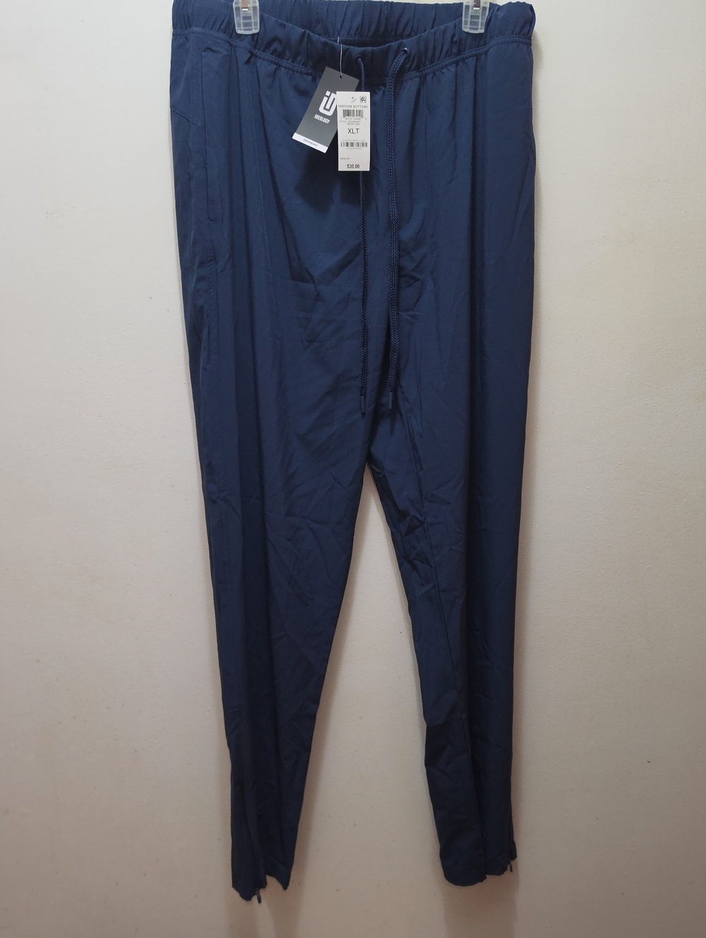 Ideology Men's Navy Drawstring Joggers
